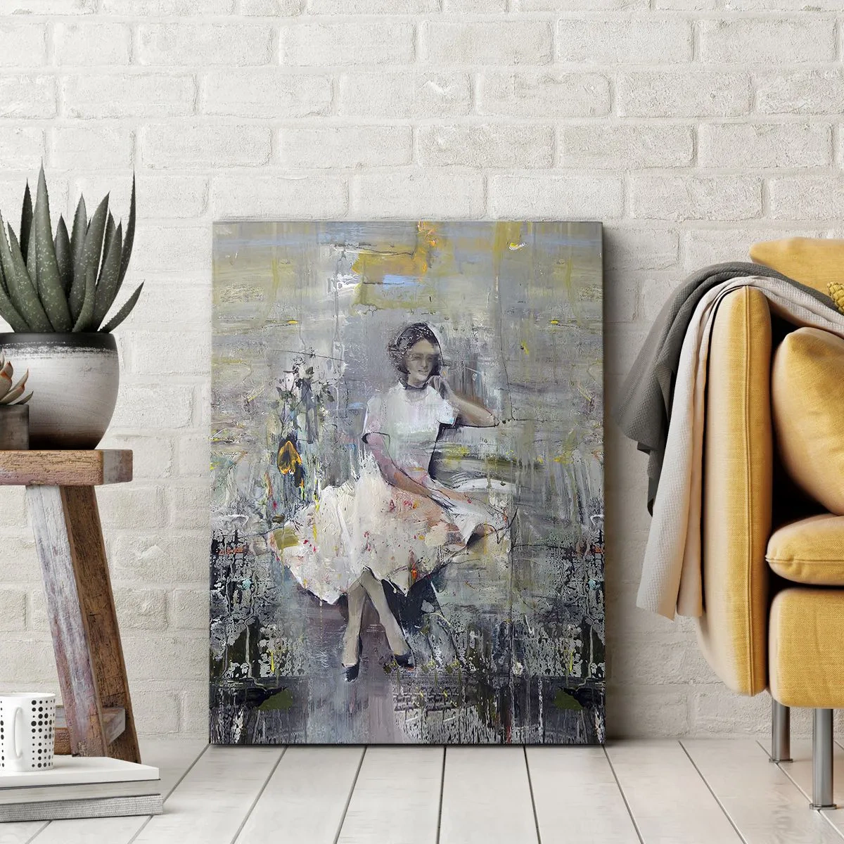 Schilderen op canvas - Klassiek en modern - 55x100 cm