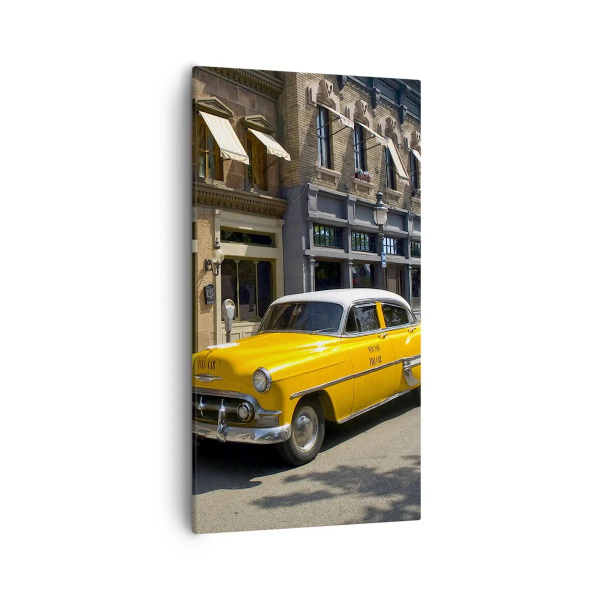 Schilderen op canvas - Lang geleden in Amerika - 55x100 cm