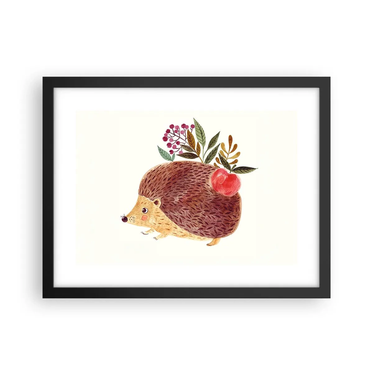 Poster in een zwarte lijst - En je vindt mij al leuk - 40x30 cm