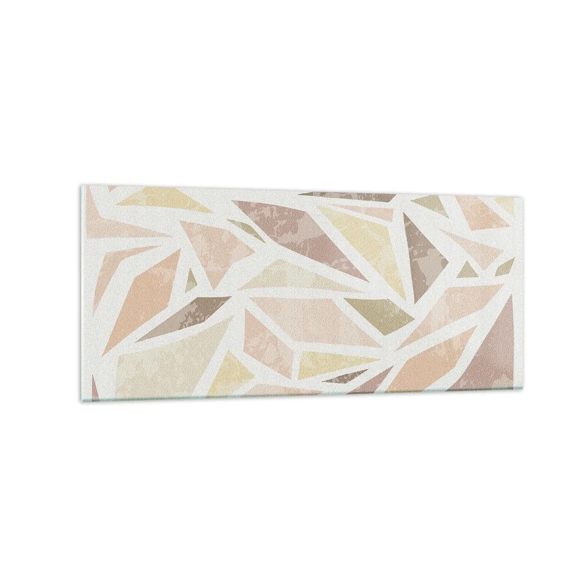 Schilderen op glas - Gebrandschilderd glas compositie - 120x50 cm