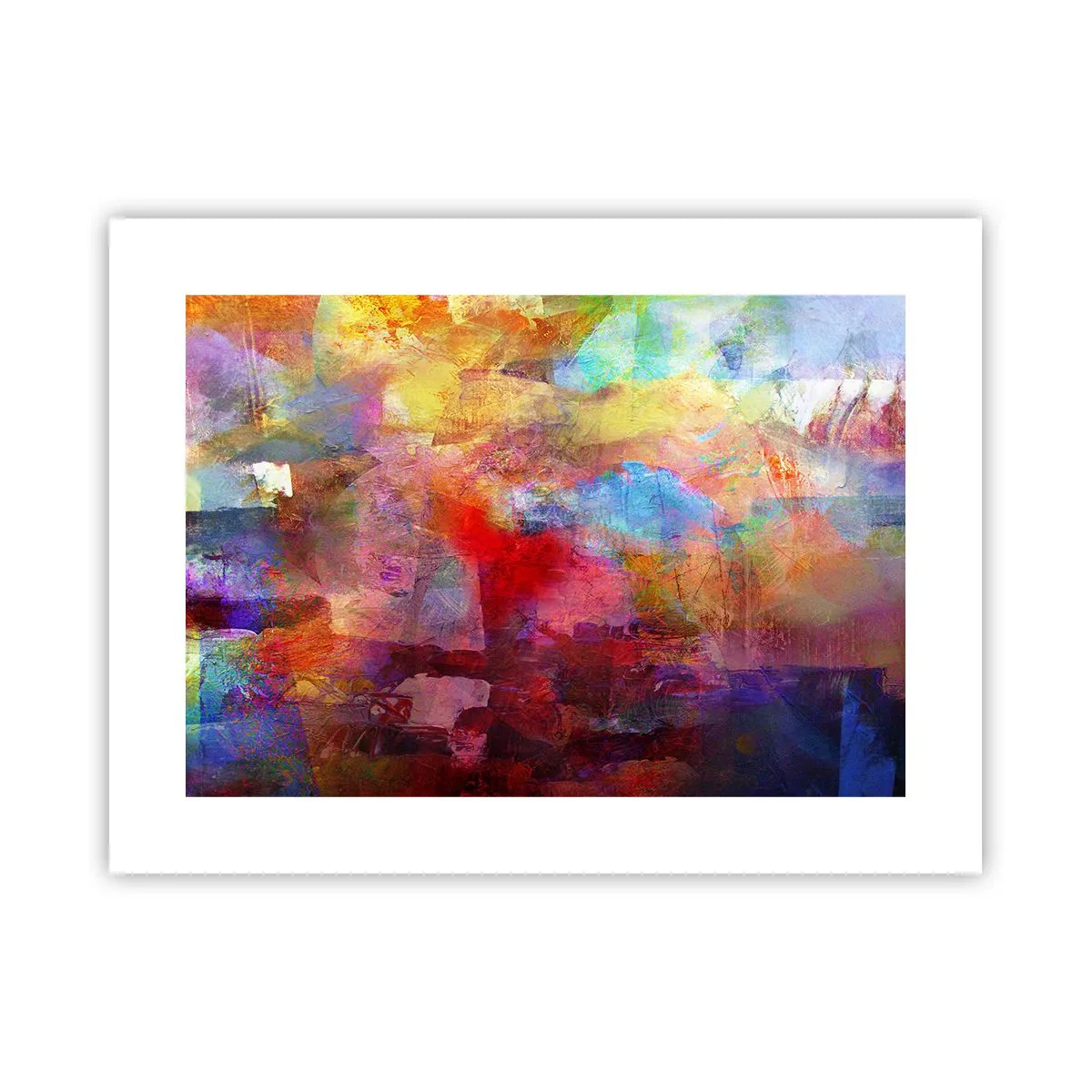 Poster - Kijk in de regenboog - 40x30 cm