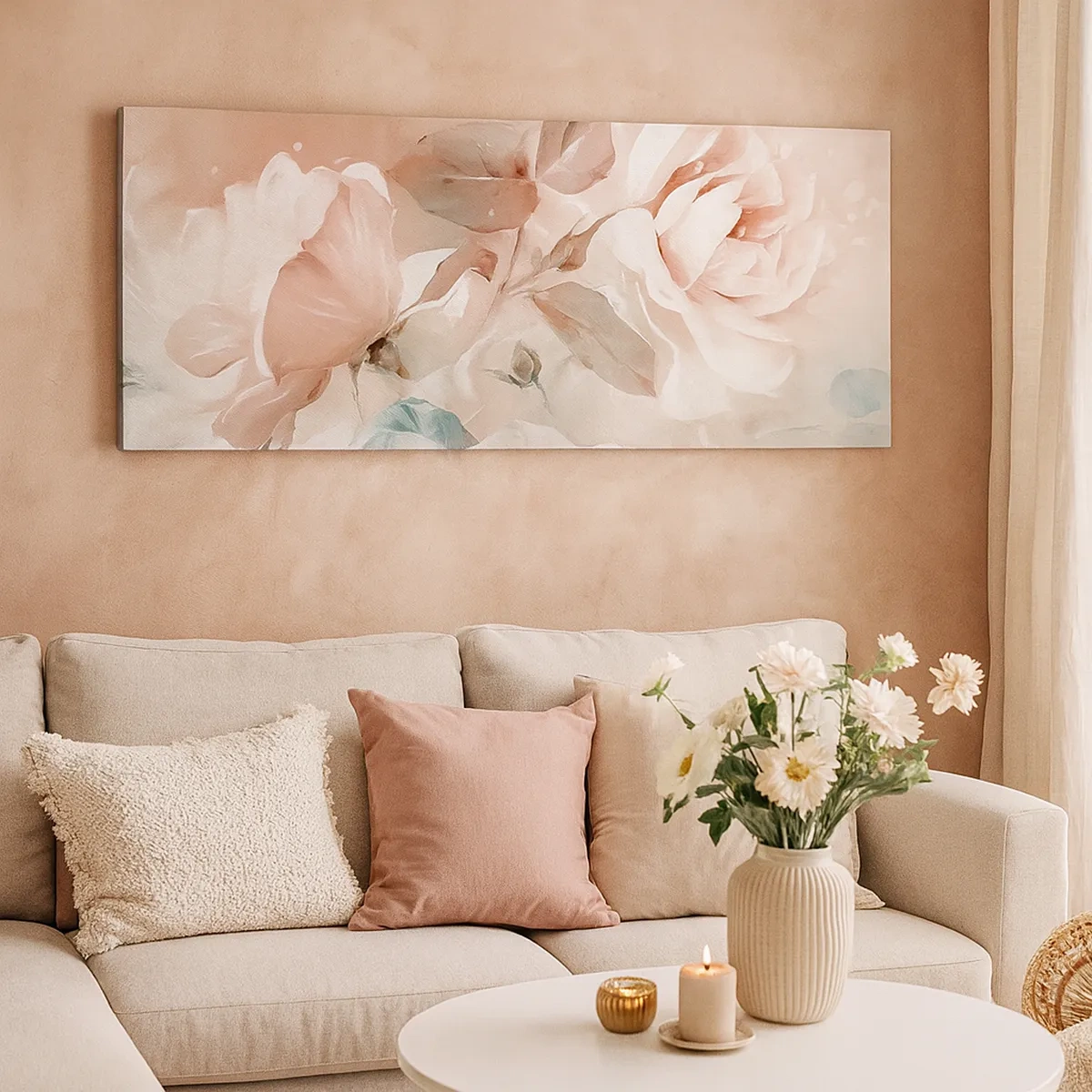 Schilderen op canvas - De geest van de romantiek - 30x30 cm