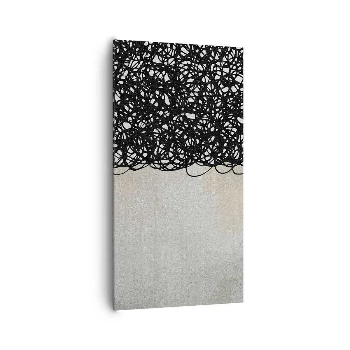 Schilderen op canvas - Turbulente abstractie - 65x120 cm