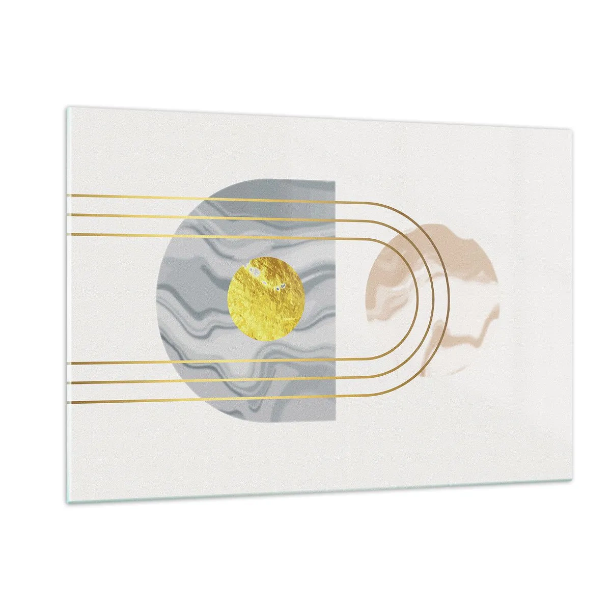 Schilderen op glas - Helderheid en schittering - 120x80 cm