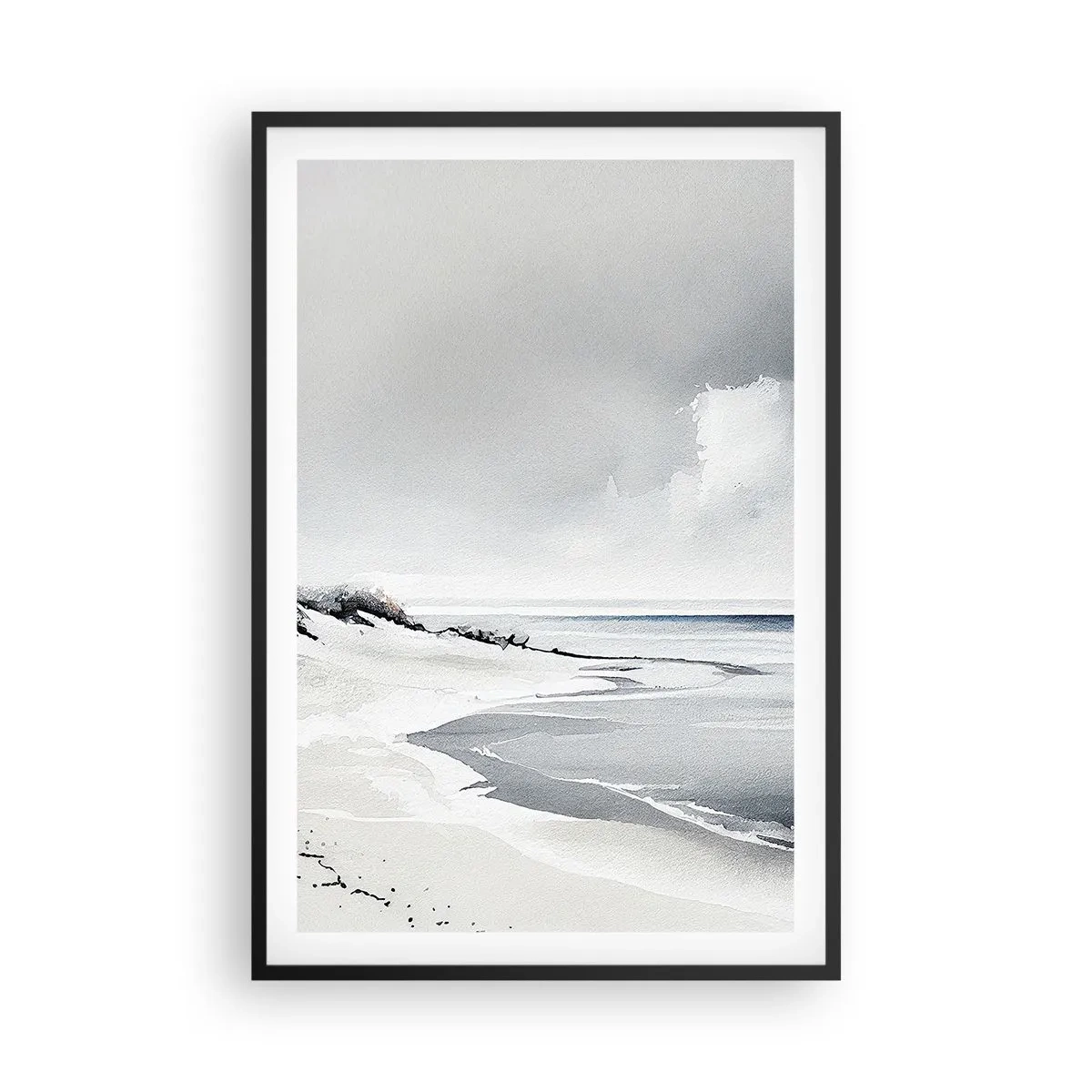 Poster in een zwarte lijst - Voor altijd samen - 61x91 cm