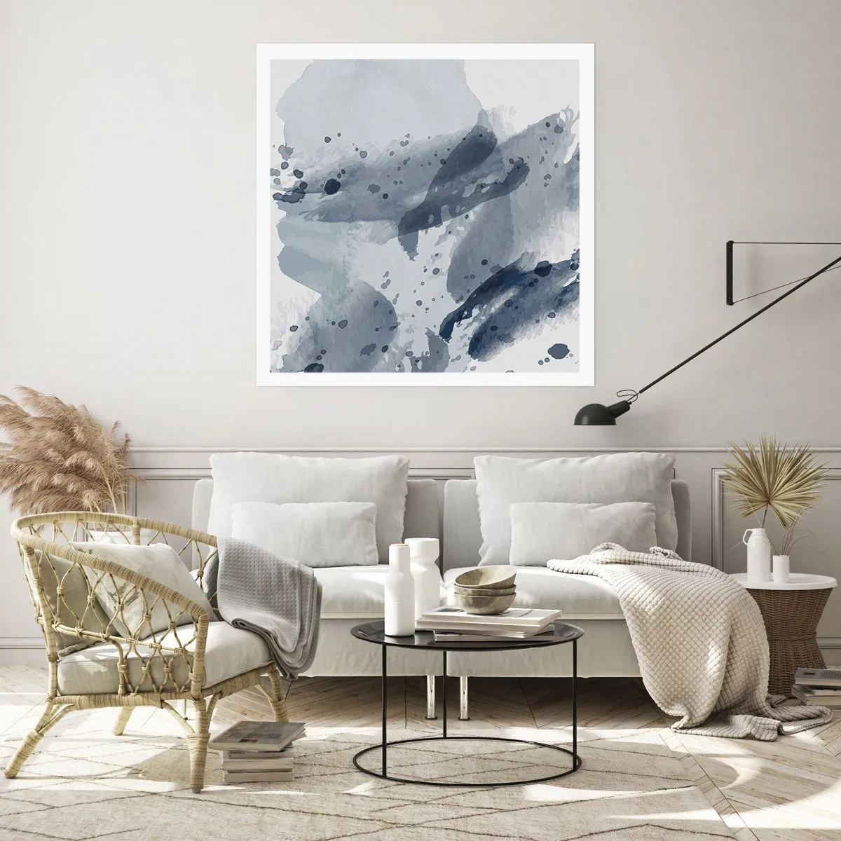 Poster - Een onderzoek naar de aard van water - 40x40 cm