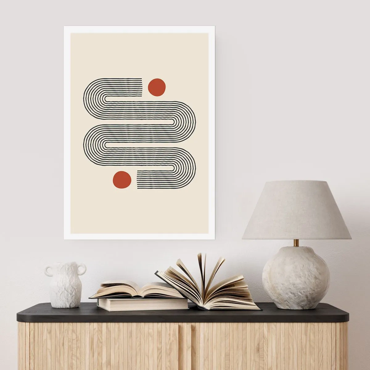 Poster - Van het begin tot het eind - 40x50 cm
