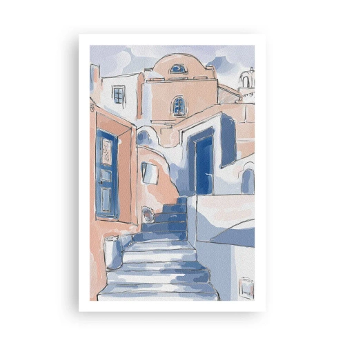 Poster - Exotische stad - 61x91 cm