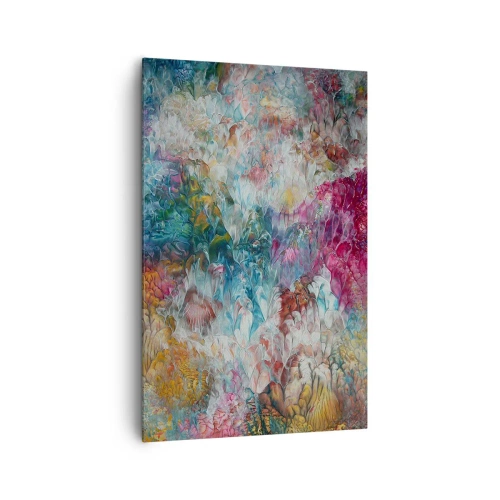Schilderen op canvas - Volledig in bloei - 80x120 cm