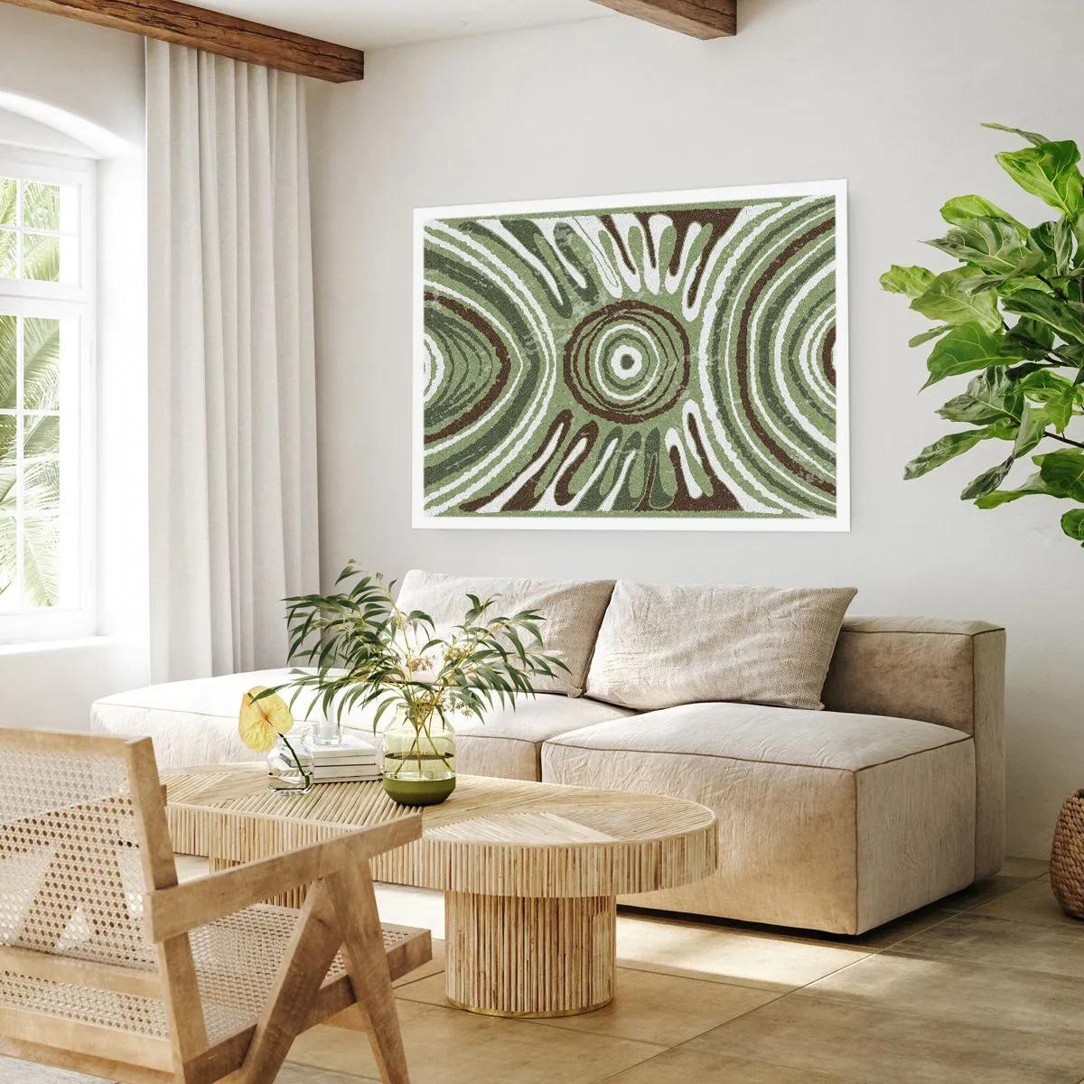 Poster - Een explosie van emoties - 91x61 cm