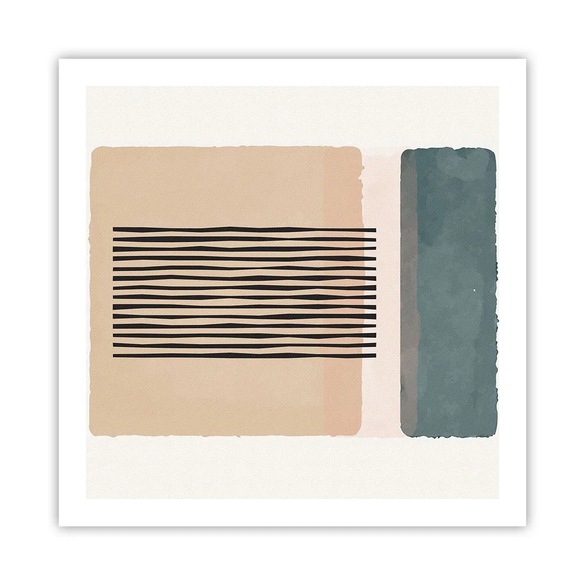 Poster - Alles is oke - 60x60 cm