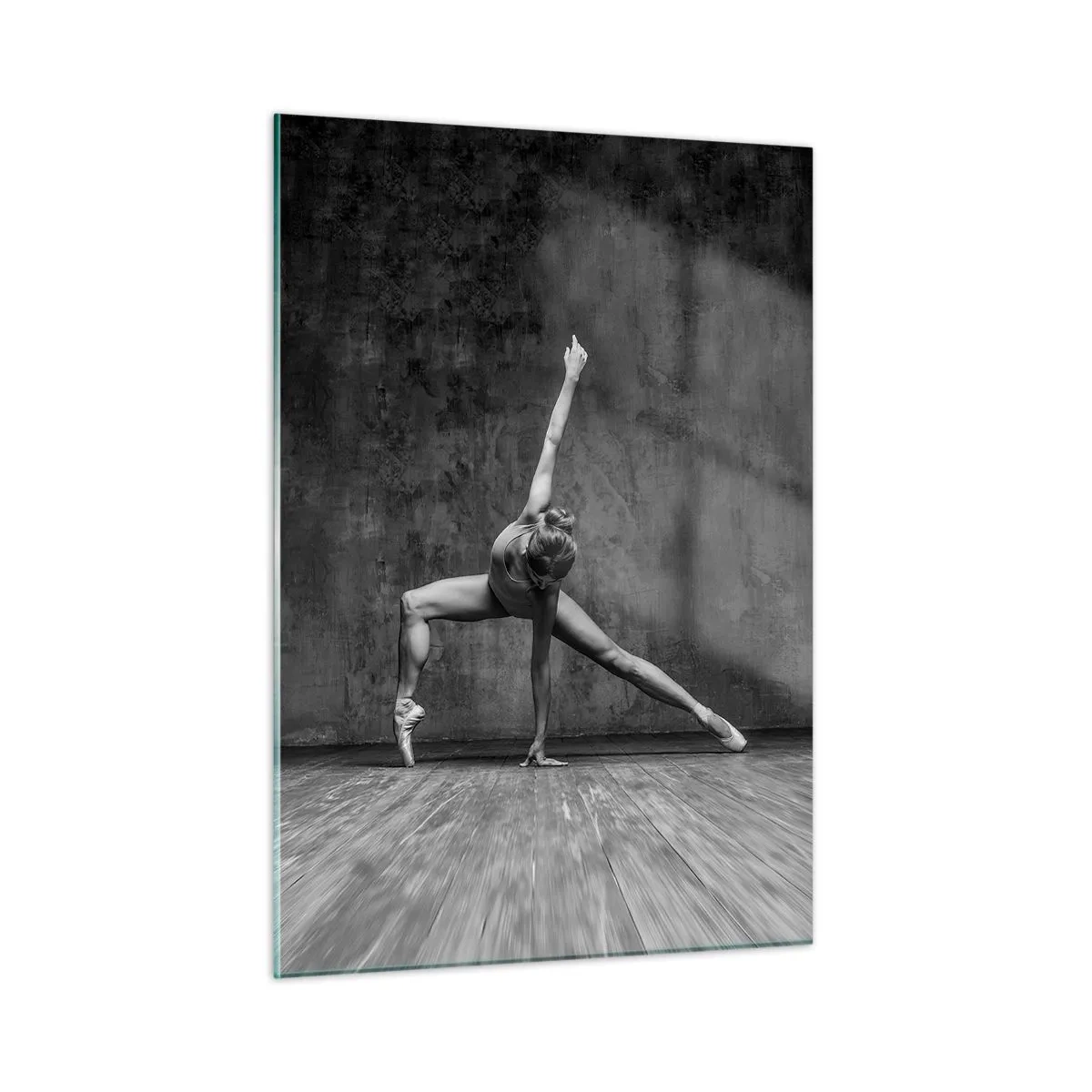 Schilderen op glas - Het ideaal van balans - 50x70 cm