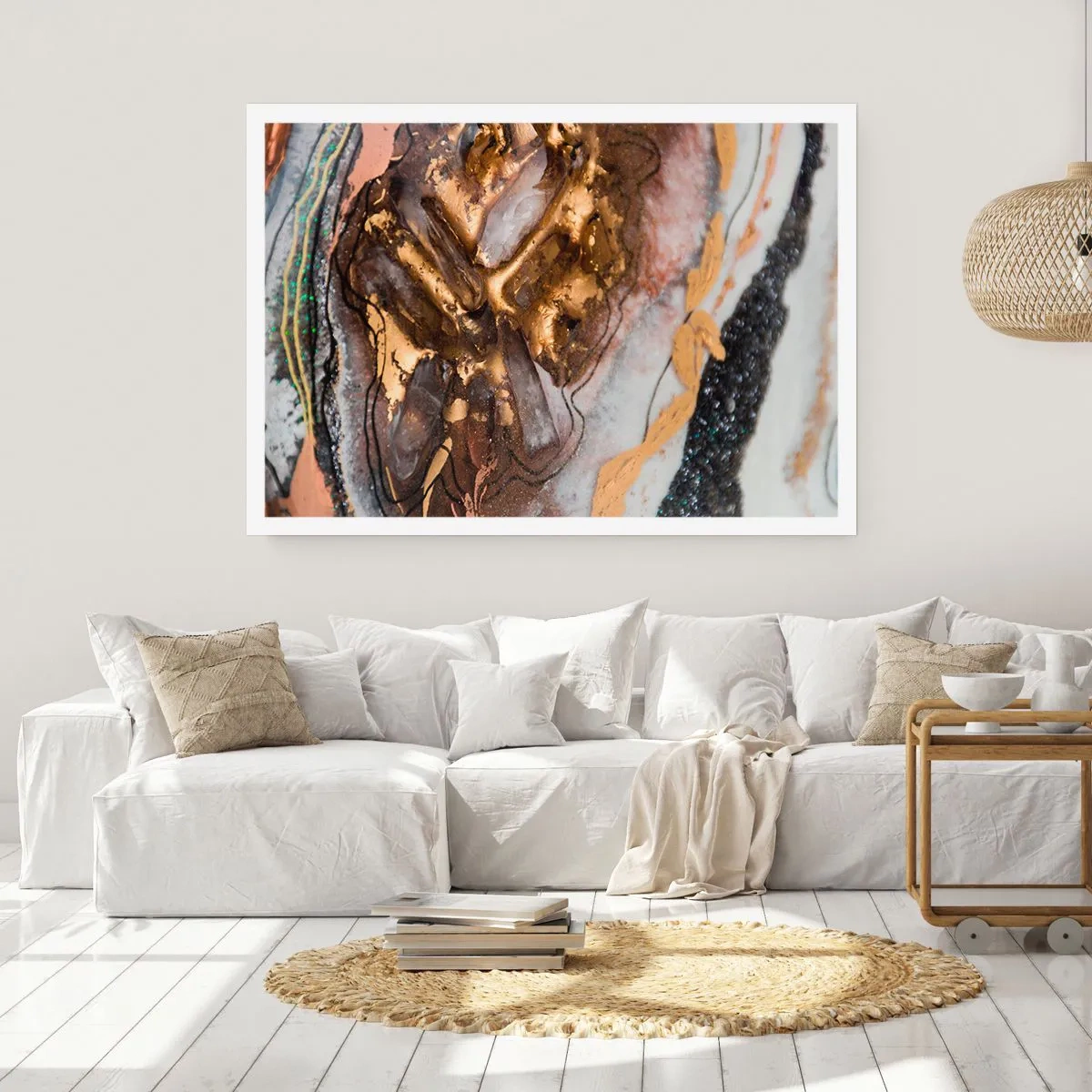 Poster - Het element aarde - 100x70 cm