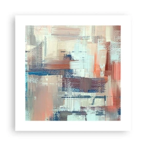 Poster - Het licht bereiken - 40x40 cm