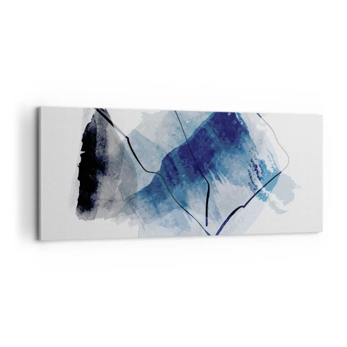 Schilderen op canvas - Ijsberg - 100x40 cm