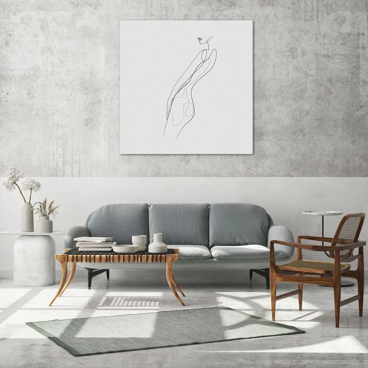 Schilderen op glas - Gewoon een belofte - 60x60 cm