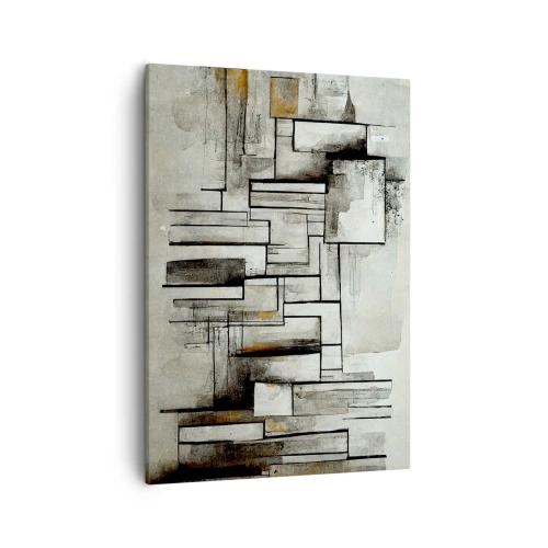 Schilderen op canvas - De kracht van eenvoud - 50x70 cm