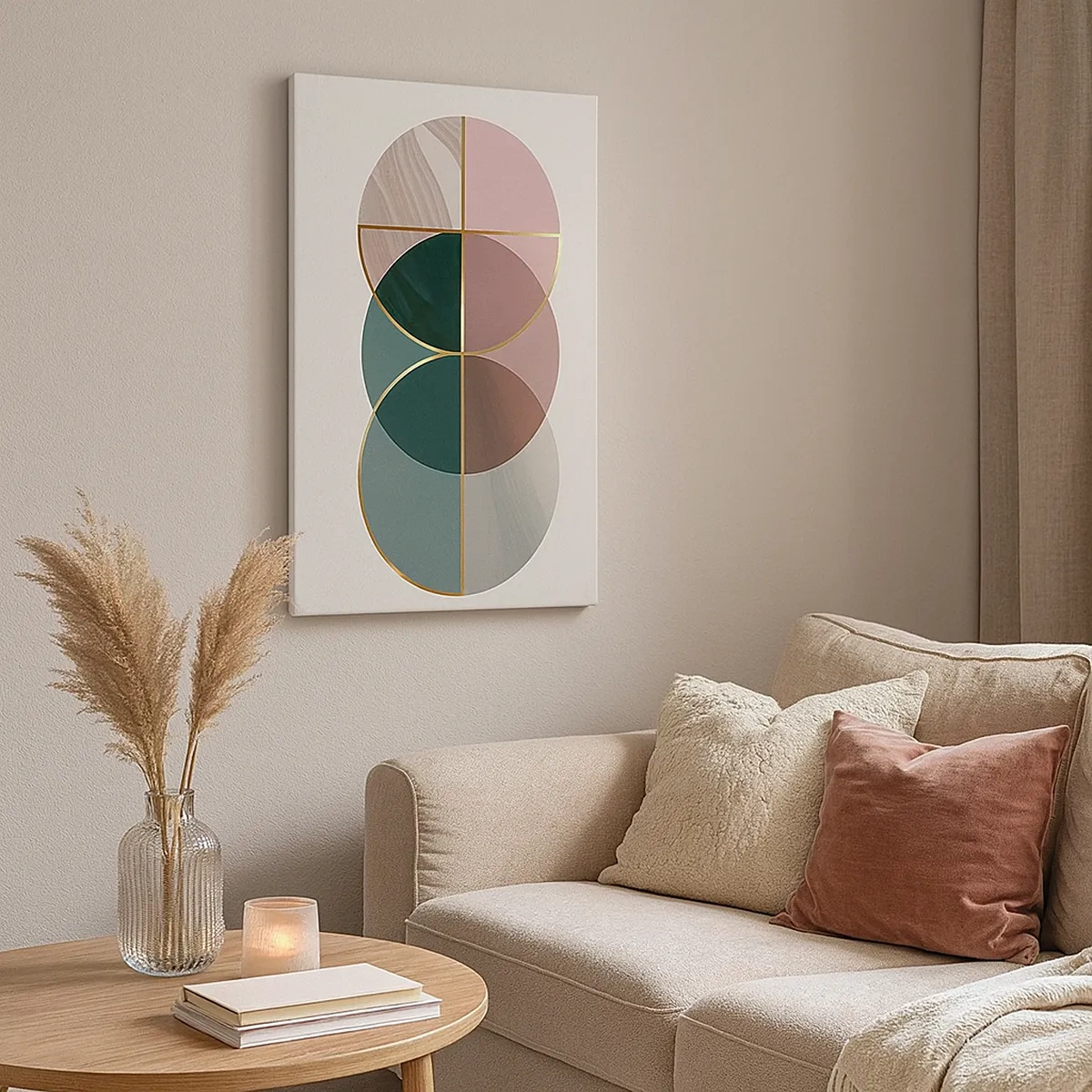 Schilderen op canvas - Wiel voor wiel... - 50x70 cm