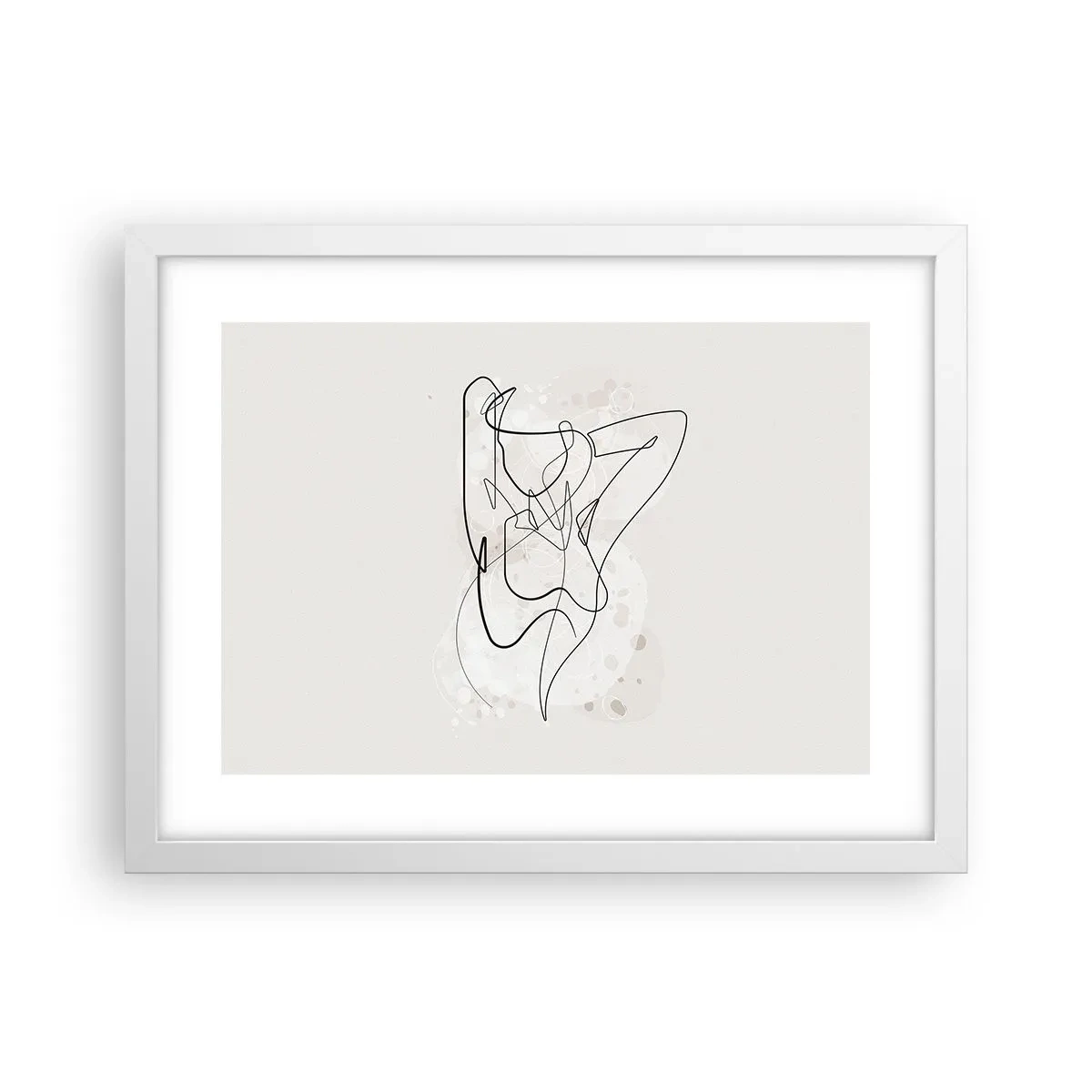 Poster in een witte lijst - De kunst van het verleiden - 40x30 cm