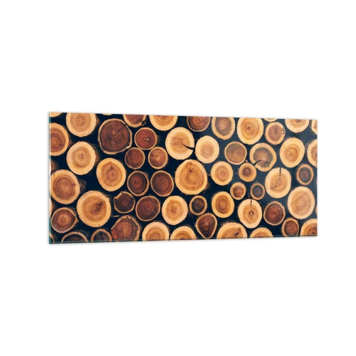 Schilderen op glas - Hoe oud zie ik eruit? - 120x50 cm