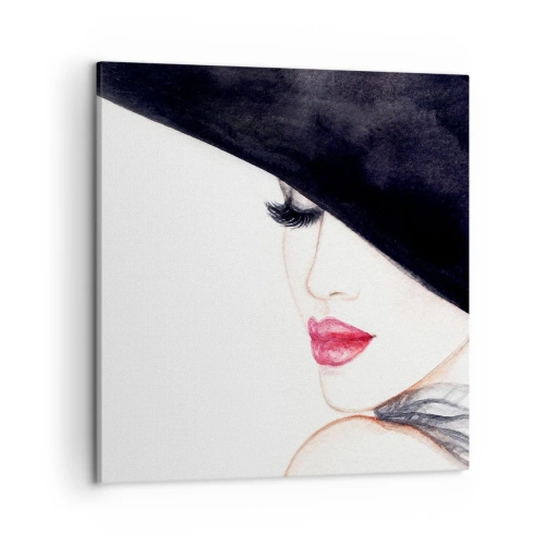 Schilderen op canvas - Elegantie en sensualiteit - 50x50 cm
