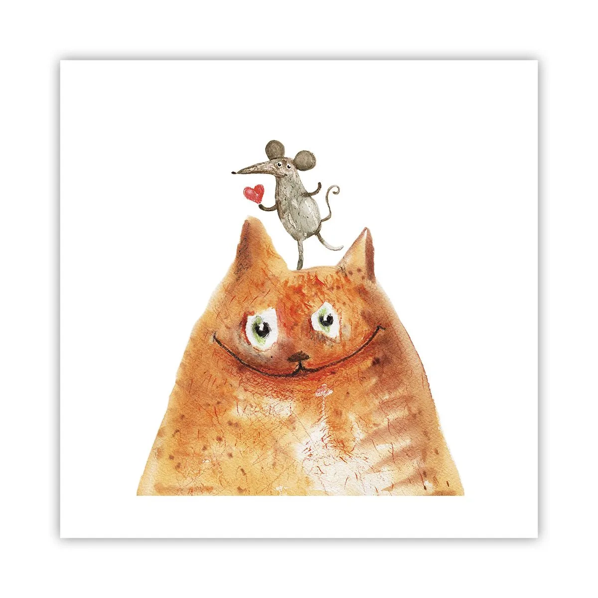 Poster - De paradoxen van de liefde - 40x40 cm