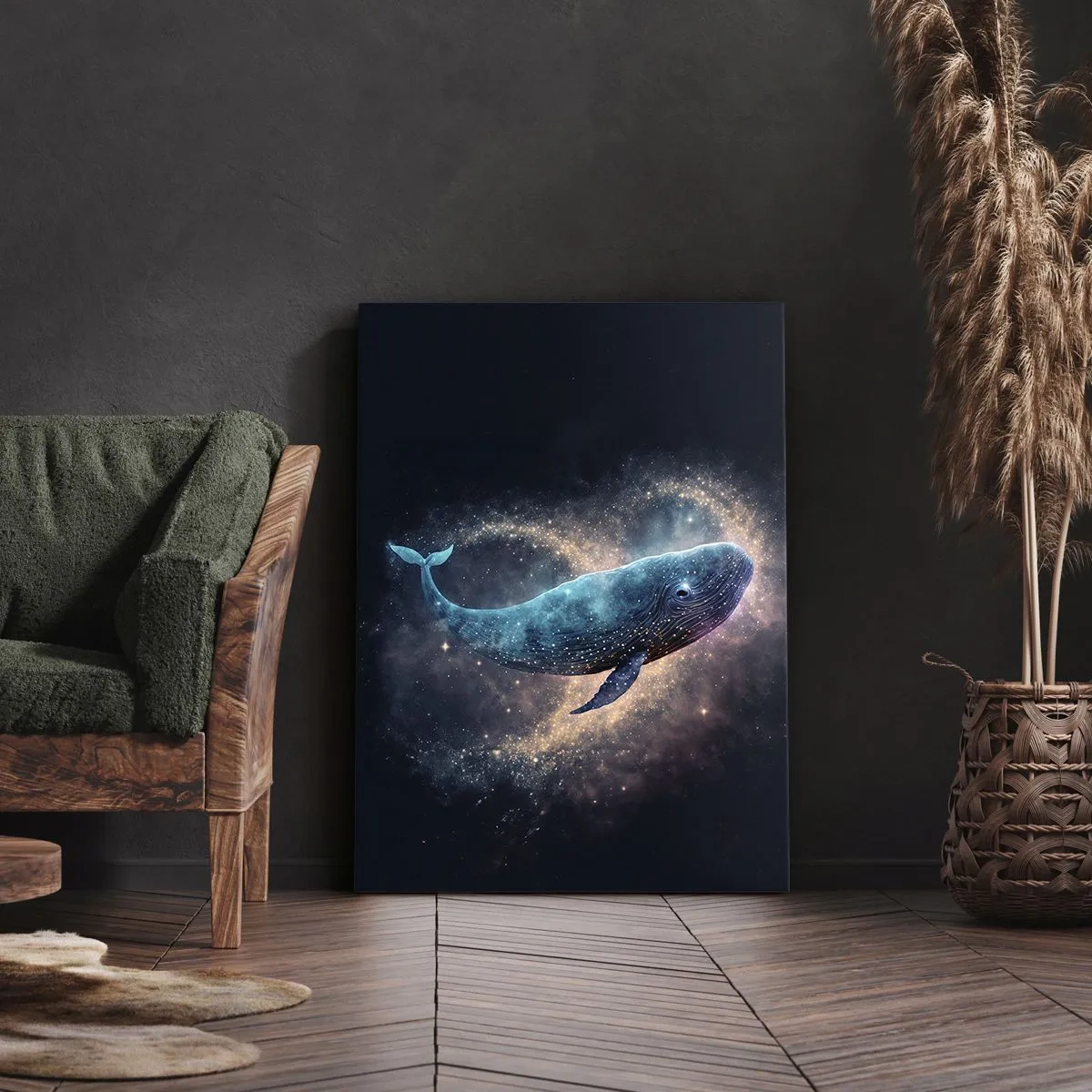 Schilderen op canvas - Er is zo’n wereld… - 50x70 cm