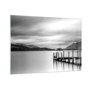 Schilderen op glas - Zachtheid en kracht - 100x70 cm