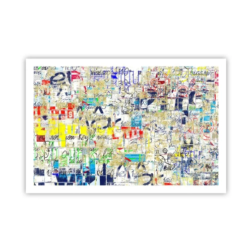 Poster - Het is gewoon een lust voor het oog - 91x61 cm