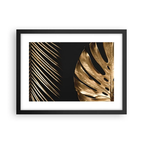 Poster in een zwarte lijst - Anders en net zo duur - 40x30 cm