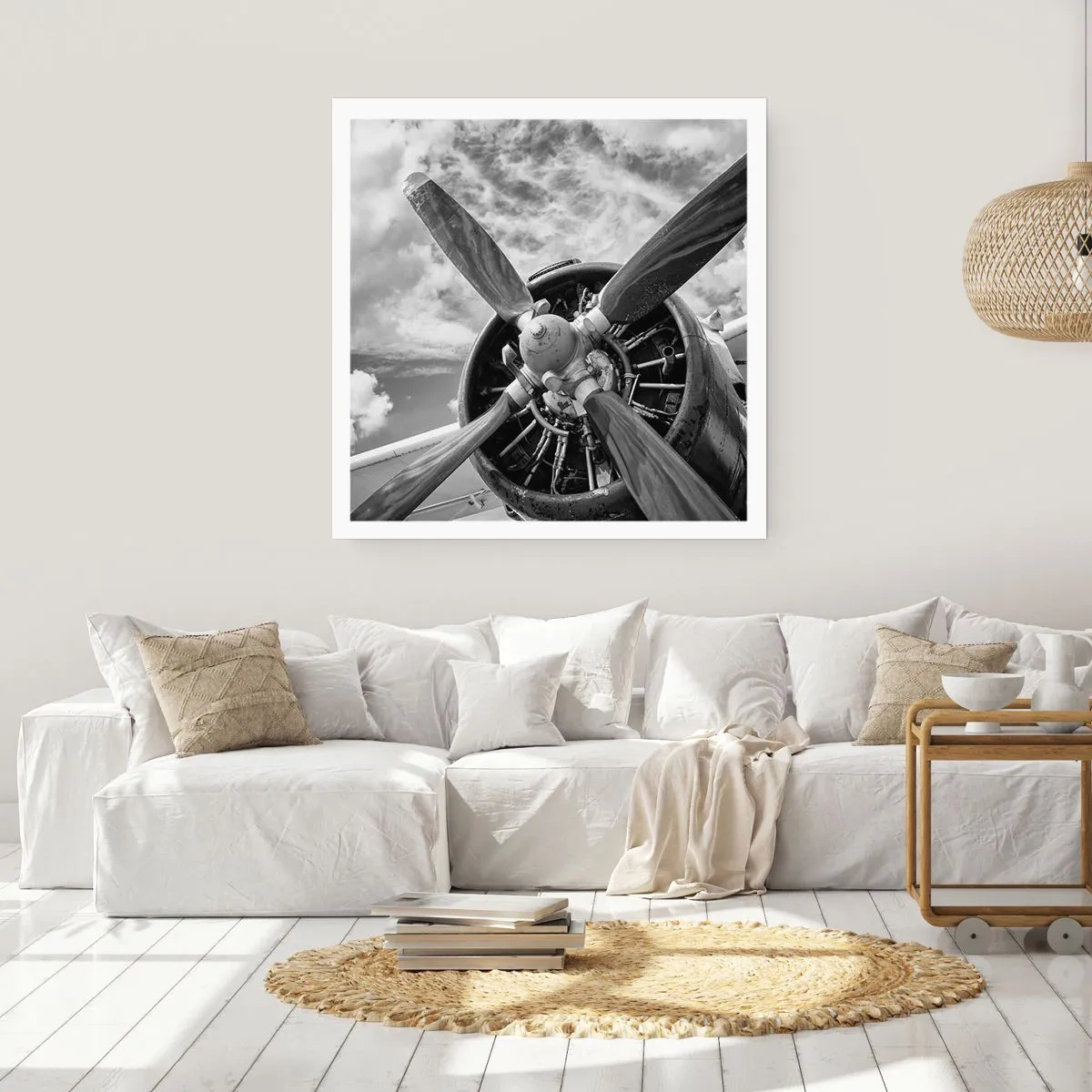 Poster - Veroveraar van de lucht - 40x40 cm