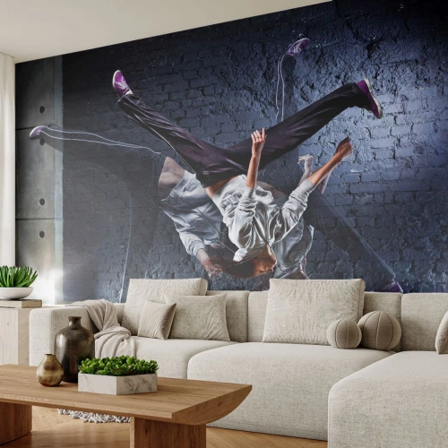 Fotobehang op maat Zelfklevend Deluxe Sticker - Straatster - Dans, Mensen, Danser