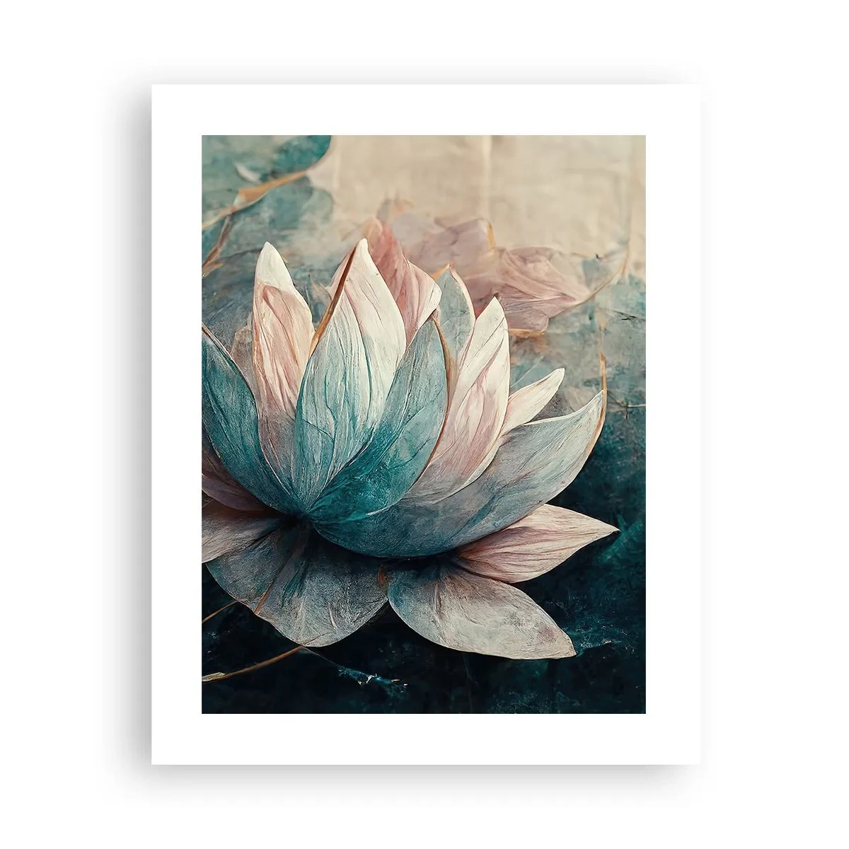 Poster - Sterren van het meer - 40x50 cm