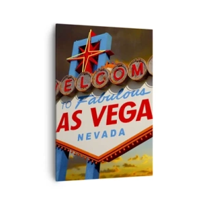 Schilderen op canvas - Voor een glimlach van het lot - 70x100 cm