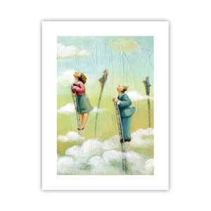 Poster - Achter je droom - 30x40 cm