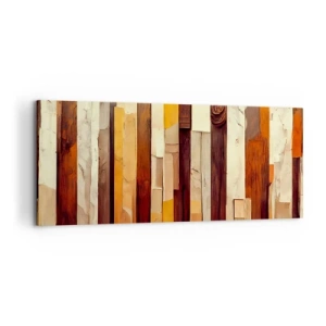 Schilderen op canvas - Anthem van de bosbomen - 120x50 cm