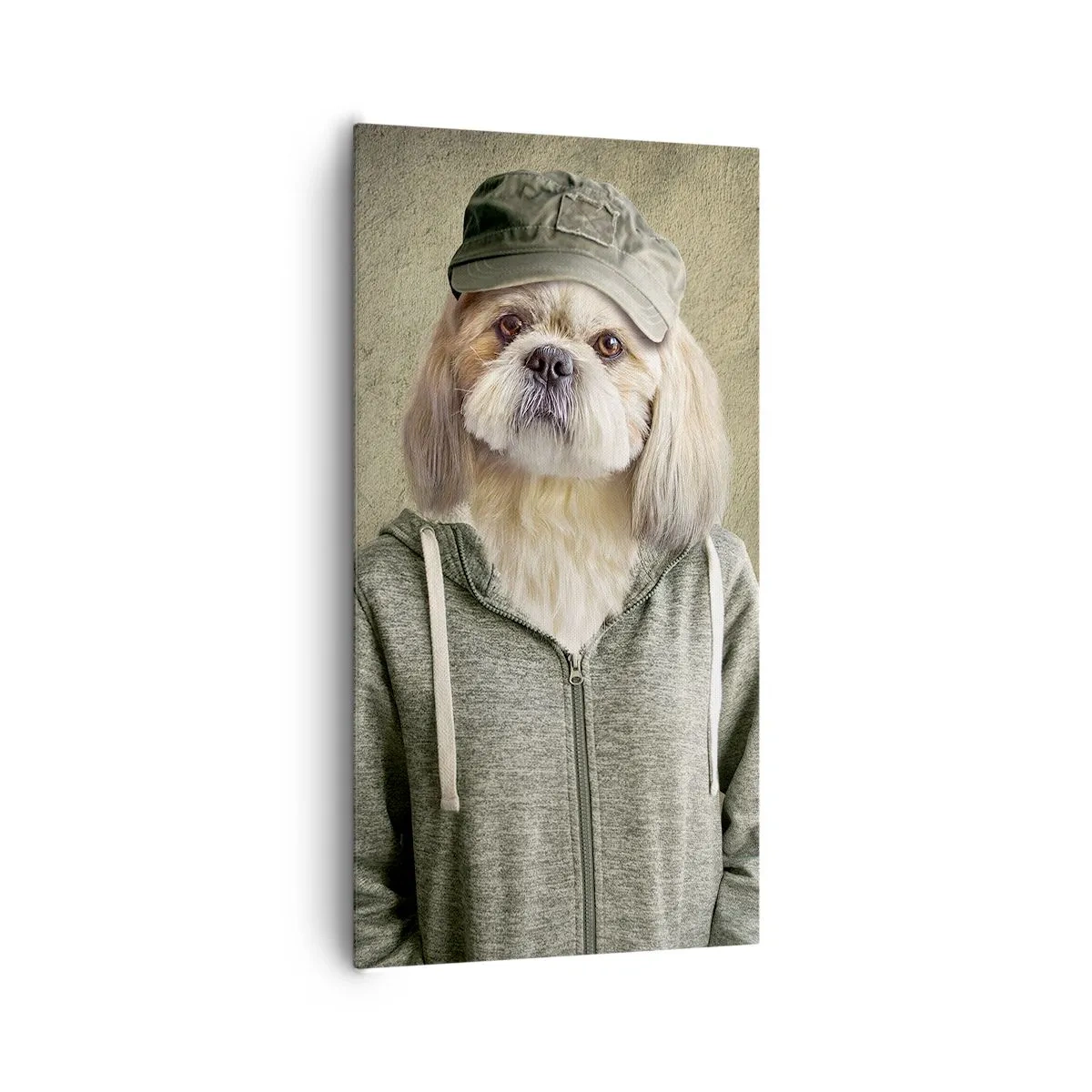 Schilderen op canvas - Ik heb liever losser - 65x120 cm