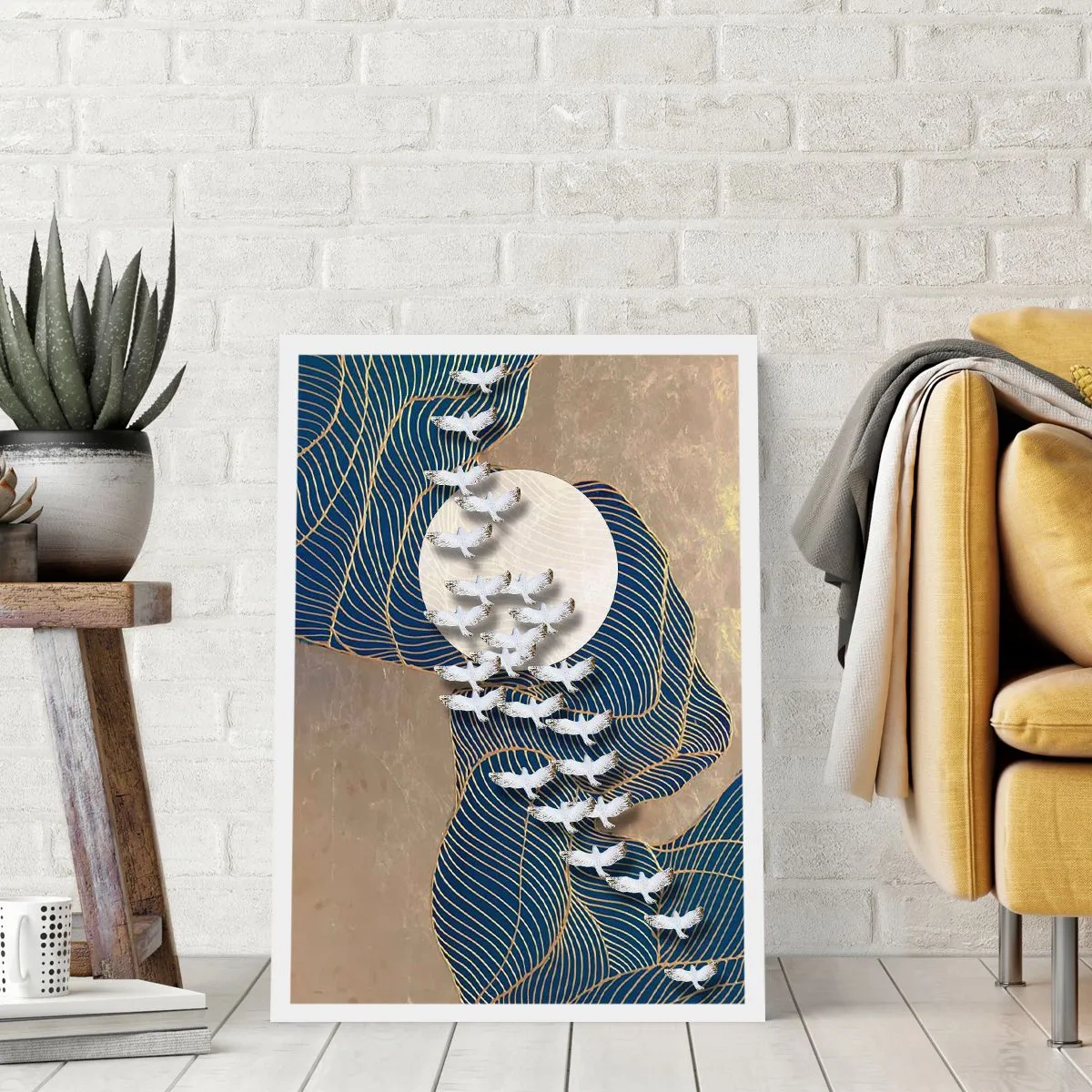 Poster - Vrijheid, dwalen, gemeenschap - 30x40 cm