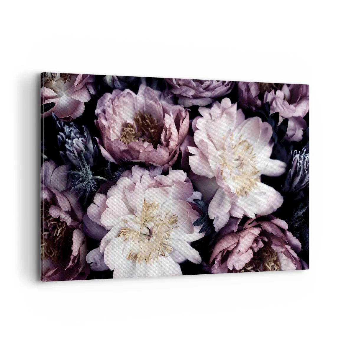 Schilderen op canvas - Boeket ouderwets - 120x80 cm