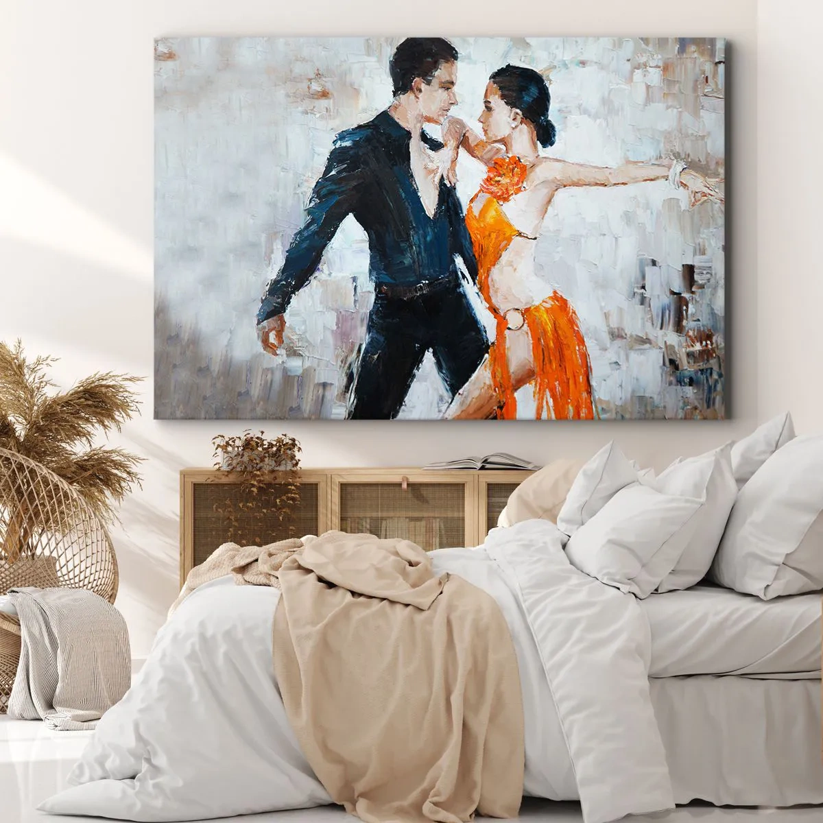 Schilderen op canvas - Dirty dancing - 100x70 cm