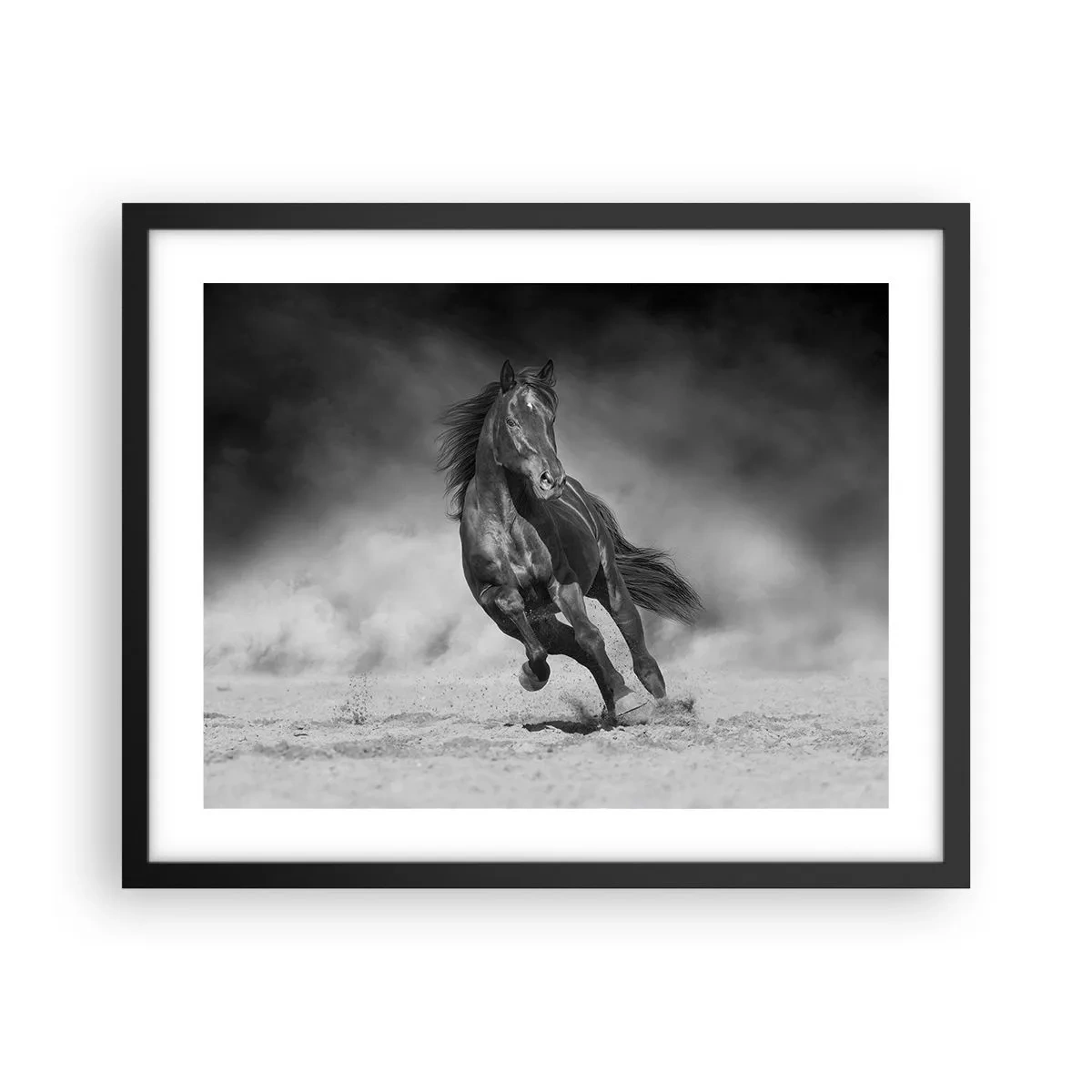 Poster in een zwarte lijst - De emir zelf waardig - 50x40 cm