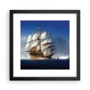 Poster in een zwarte lijst - The great glory! - 30x30 cm