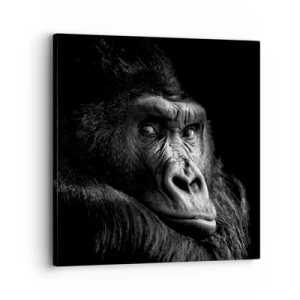 Schilderen op canvas - En waar kijk je naar? - 30x30 cm