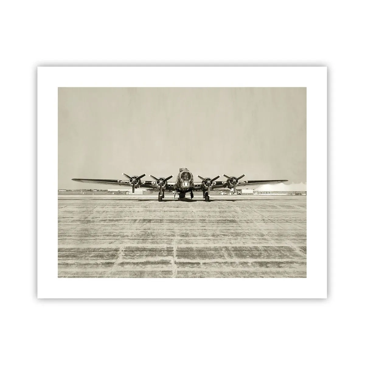 Poster - Zoals altijd klaar - 50x40 cm