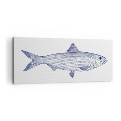 Schilderen op canvas - Groeten uit de noordelijke zeeën - 100x40 cm