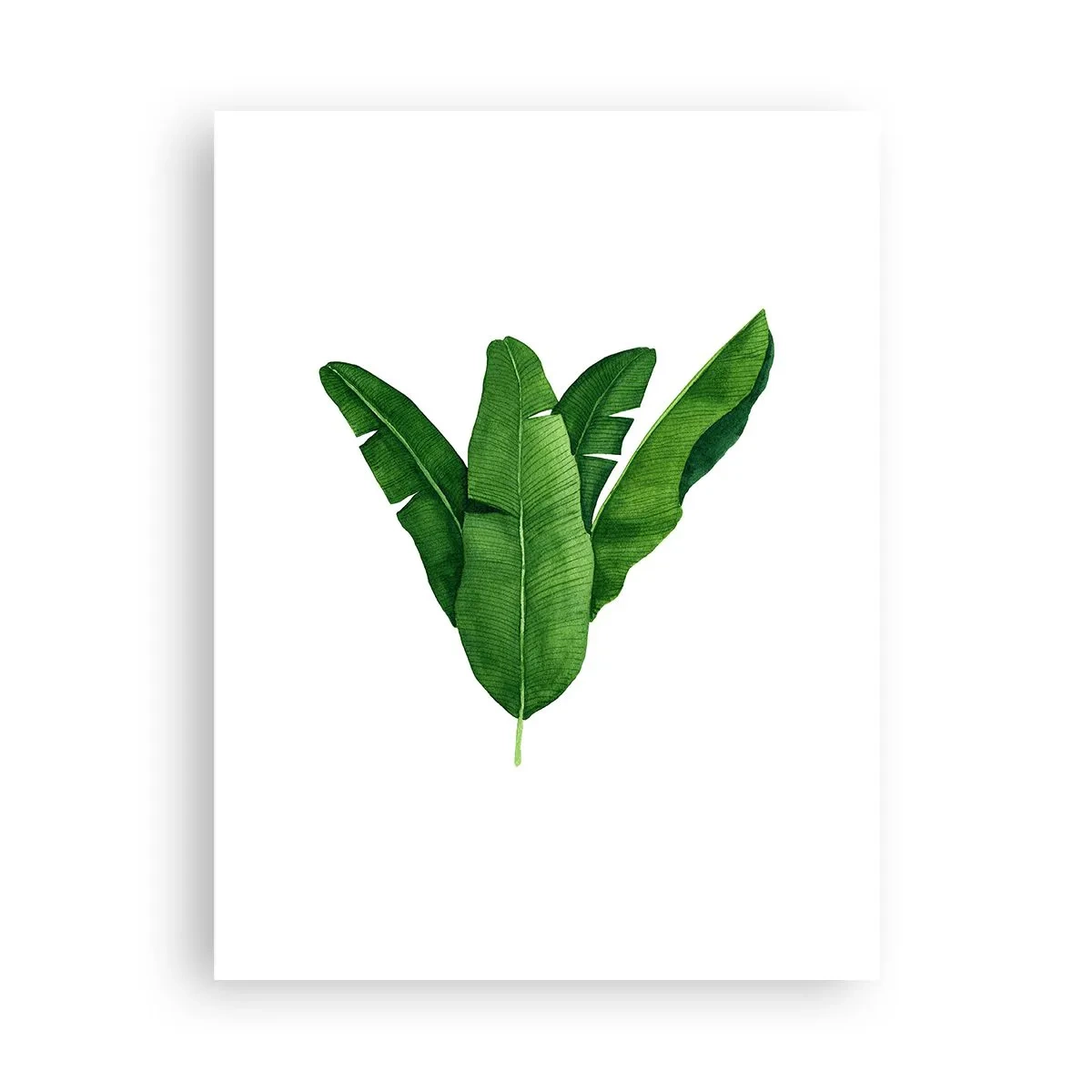 Poster - Groene symmetrie - 30x40 cm