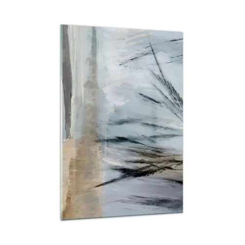 Schilderen op glas - Wintervelden - 50x70 cm