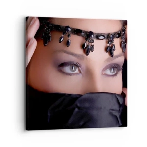 Schilderen op canvas - Oosters verleidelijk mysterie - 30x30 cm