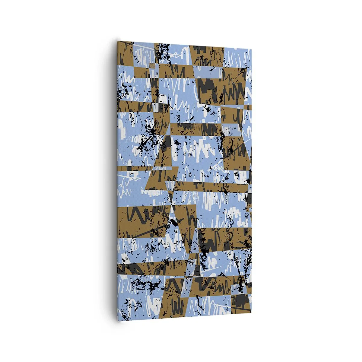 Schilderen op canvas - Een niet-menselijke knipsel - 65x120 cm