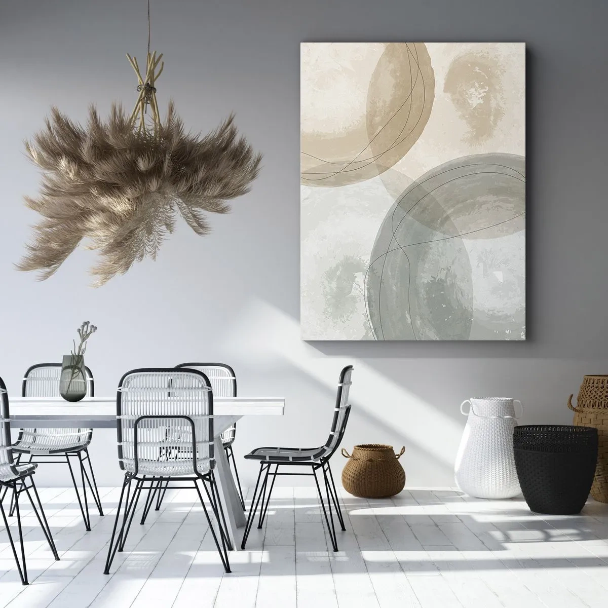 Schilderen op canvas - Indringende werelden - 80x120 cm